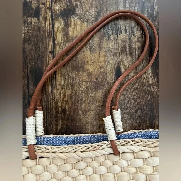 Quacker Factory | seaside, sequin, straw, shoulder bag. - Picture 8 of 12